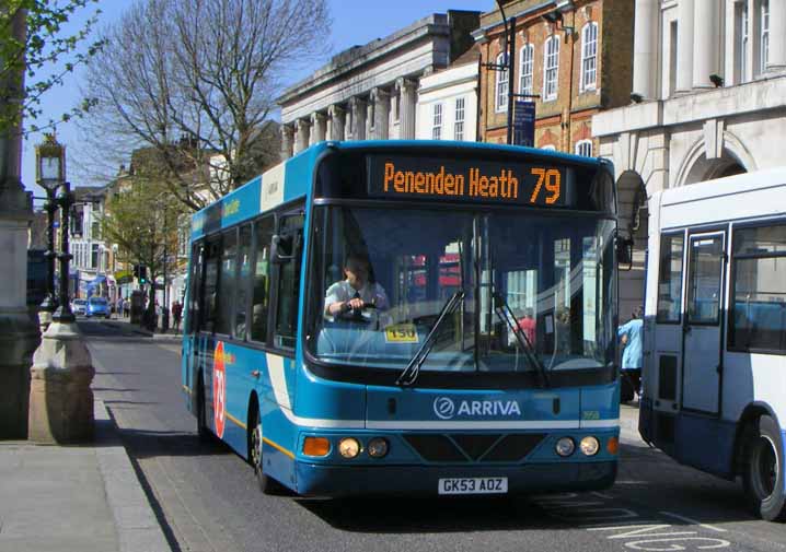 Arriva Kent Thameside DAF SB120 Wright 3958